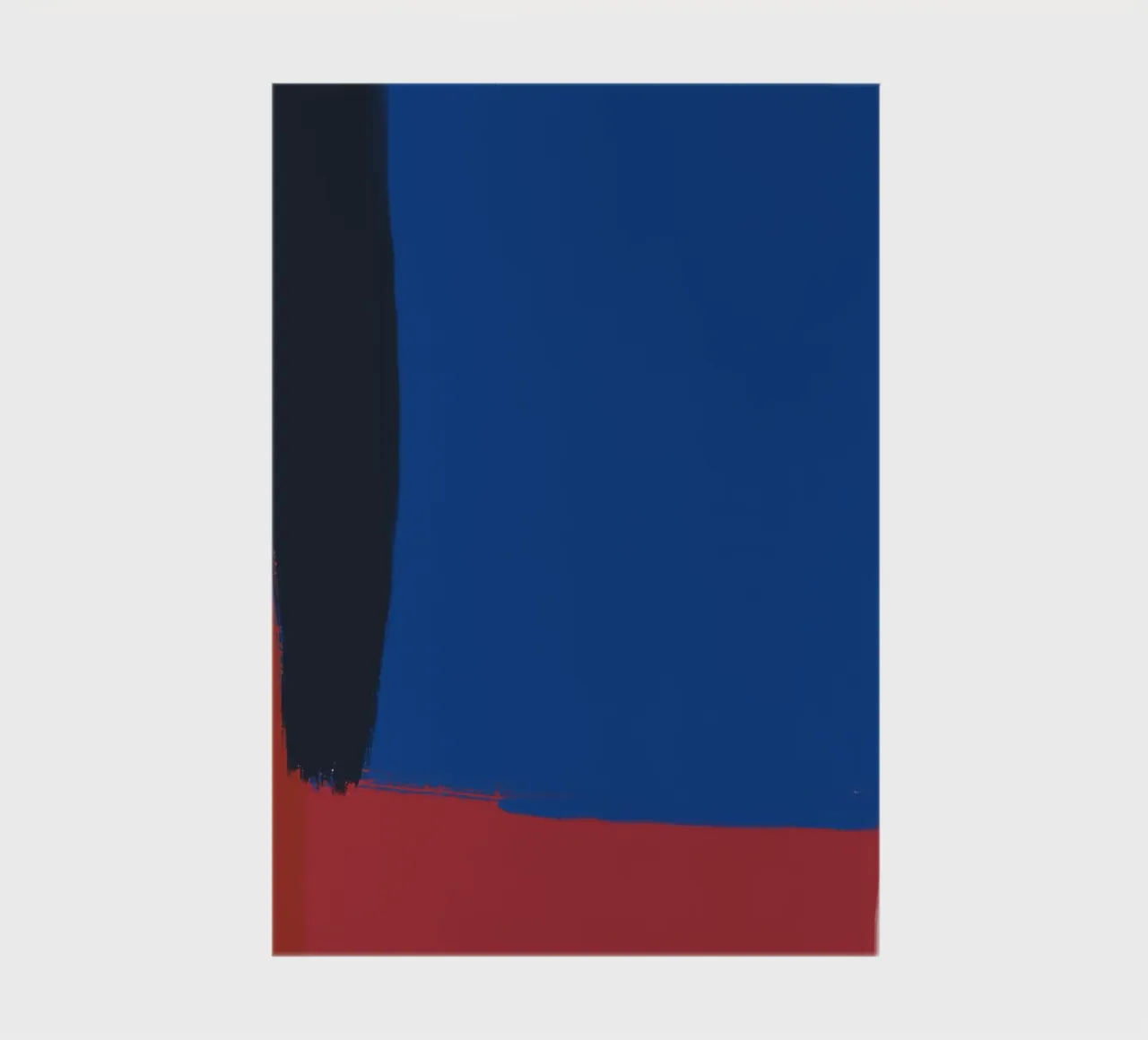 Abstract color block composition notebook by Little Dean