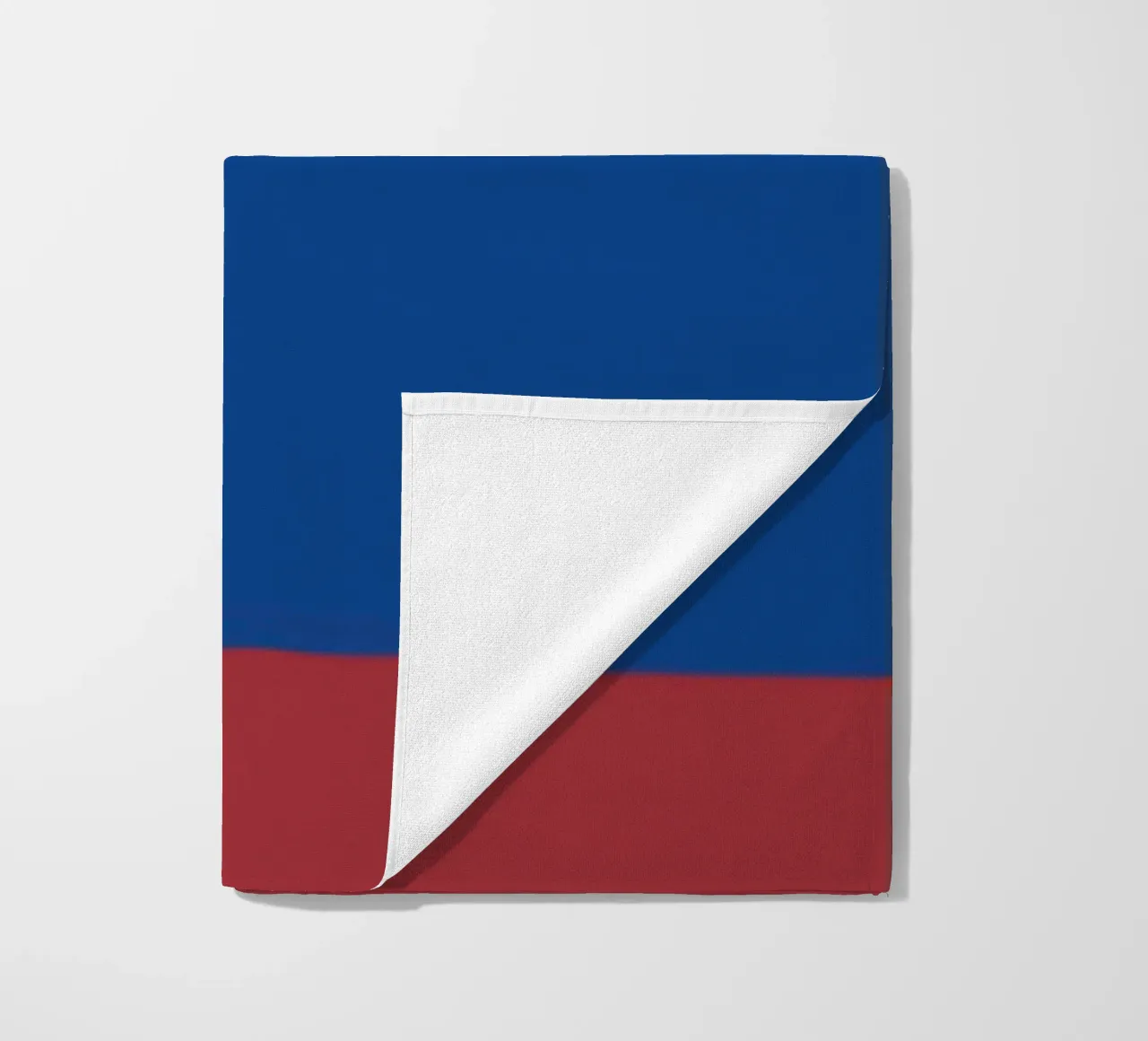 Composition abstraite de blocs de couleurs serviette de plage de Little Dean