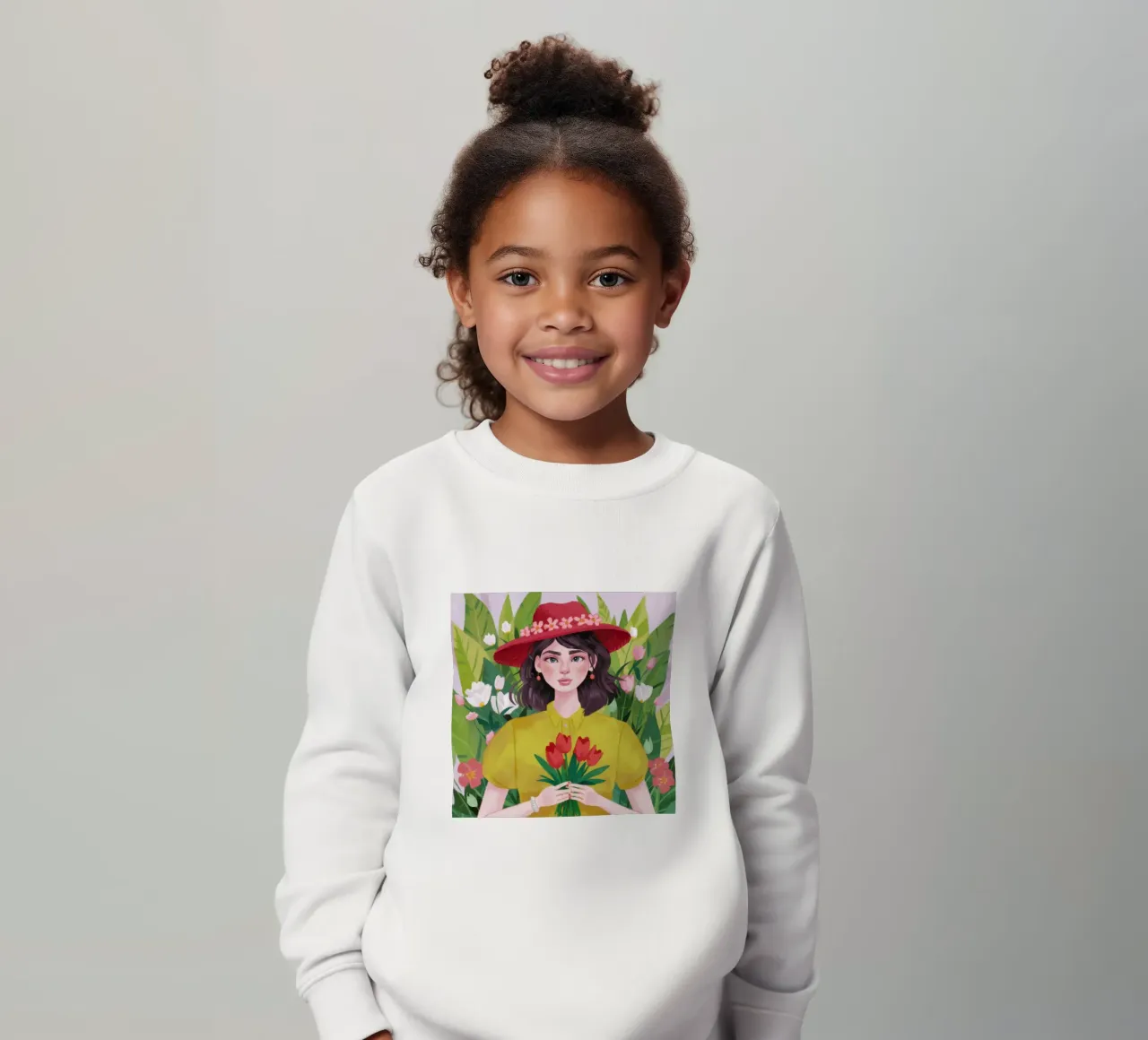 Tulipán Spring Reverie sudadera para niño de Aether Brush