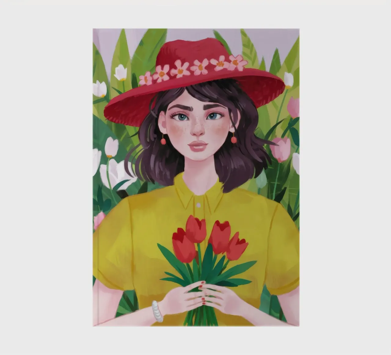 Tulpe Frühlingsträume Notizbuch von Aether Brush