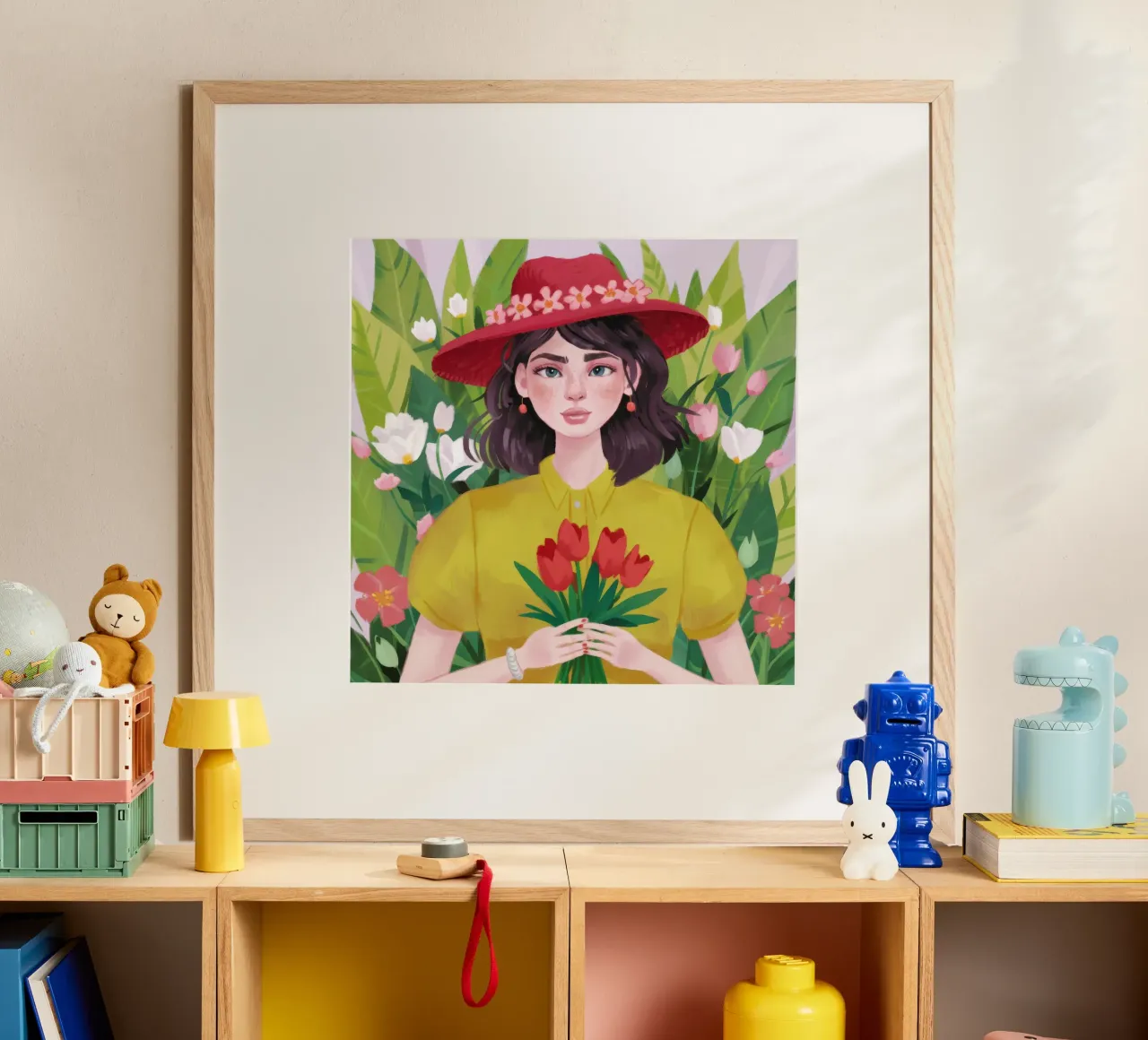 Tulip Spring Reverie hahnemühle by Aether Brush