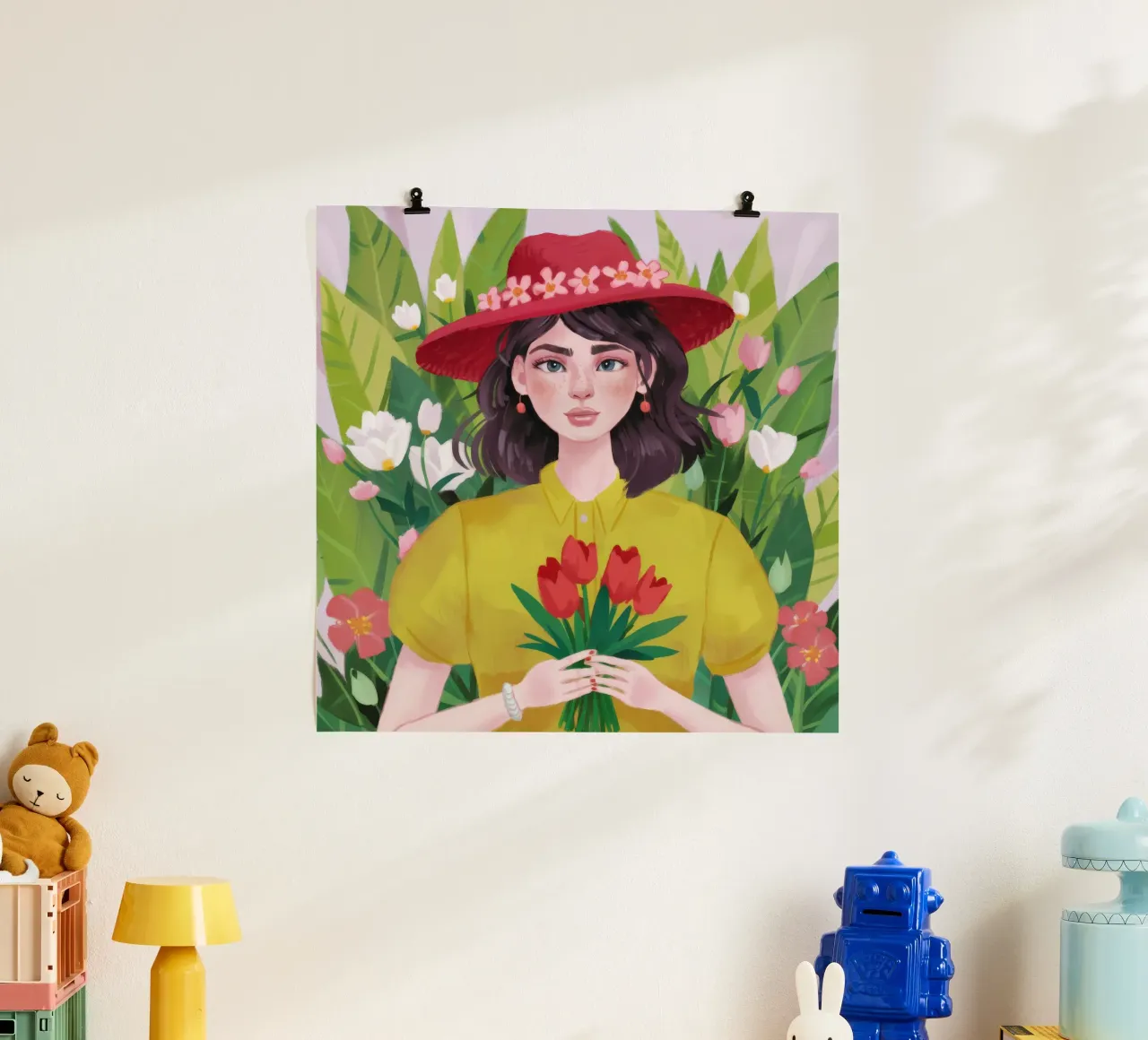 Tulip Spring Reverie hahnemühle by Aether Brush