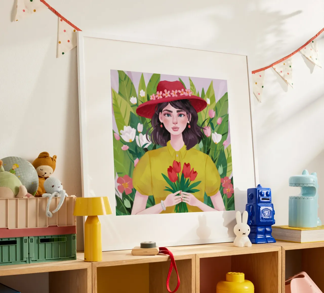 Tulip Spring Reverie hahnemühle by Aether Brush