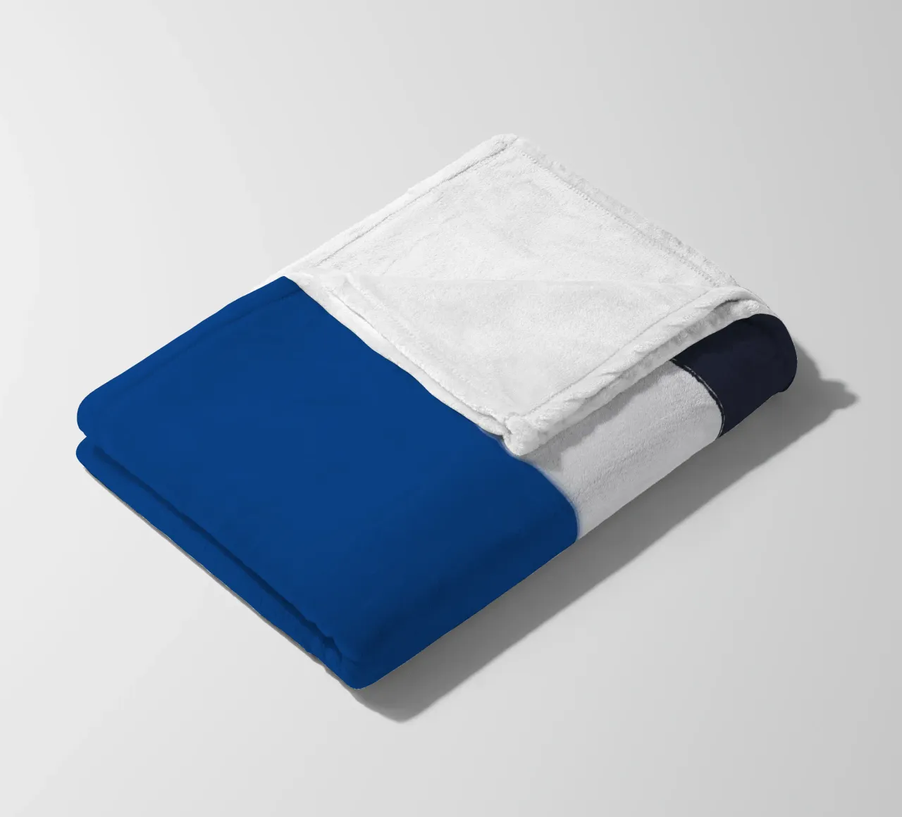 Abstract color block composition x fleece blanket by Little Dean