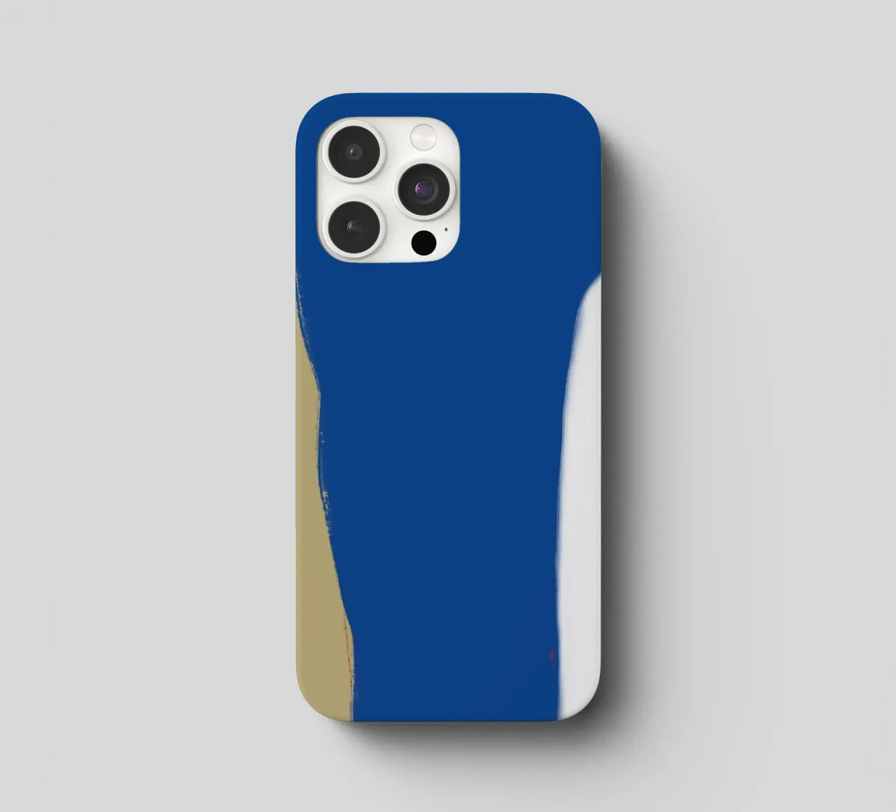 Abstract color block composition x iphone case by Little Dean