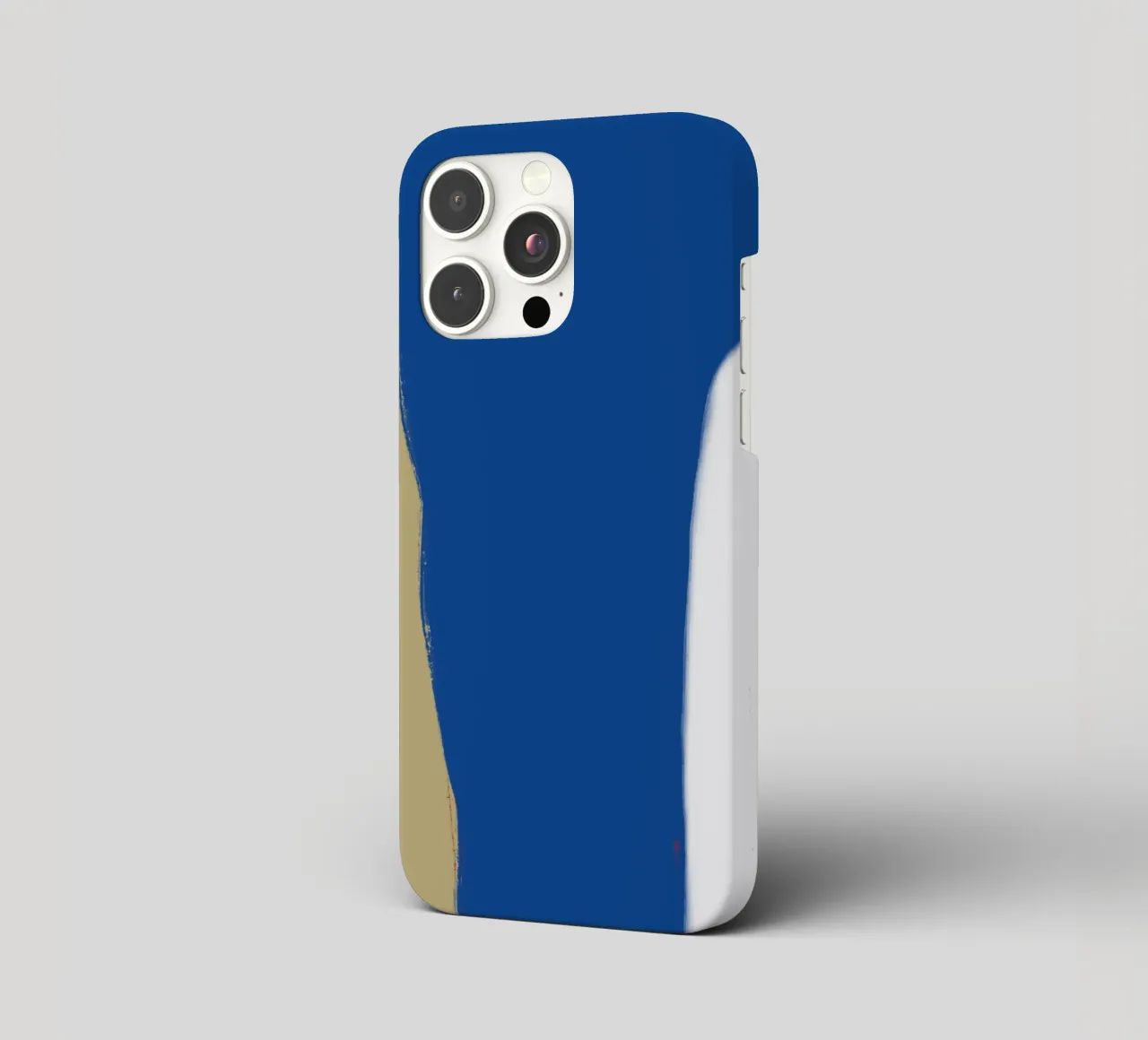 Abstract color block composition x iphone case by Little Dean