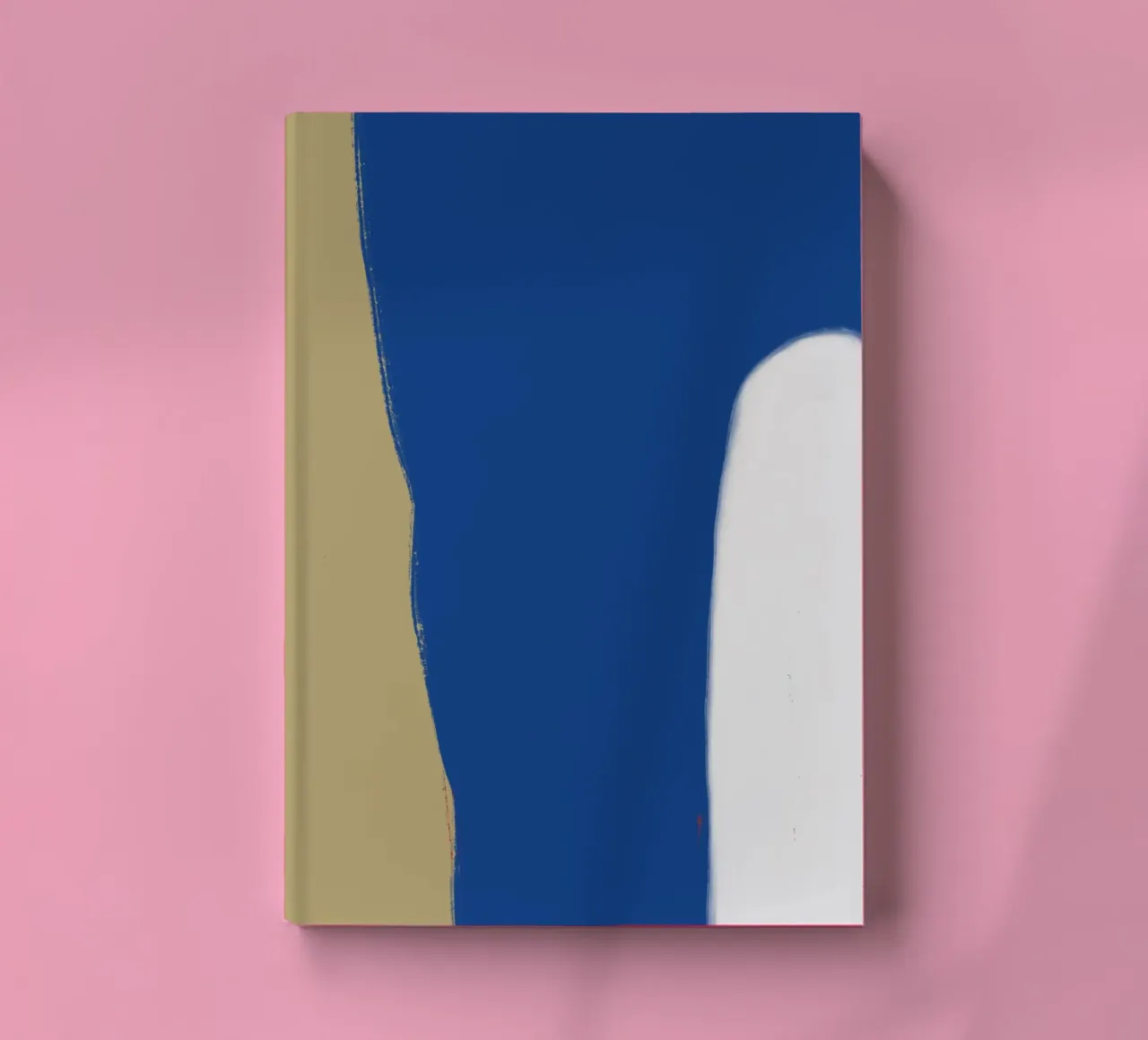 Abstract color block composition x notebook by Little Dean