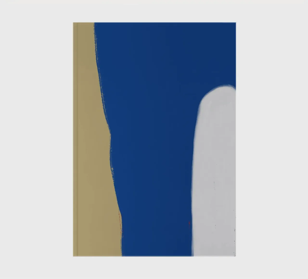 Abstract color block composition x notebook by Little Dean