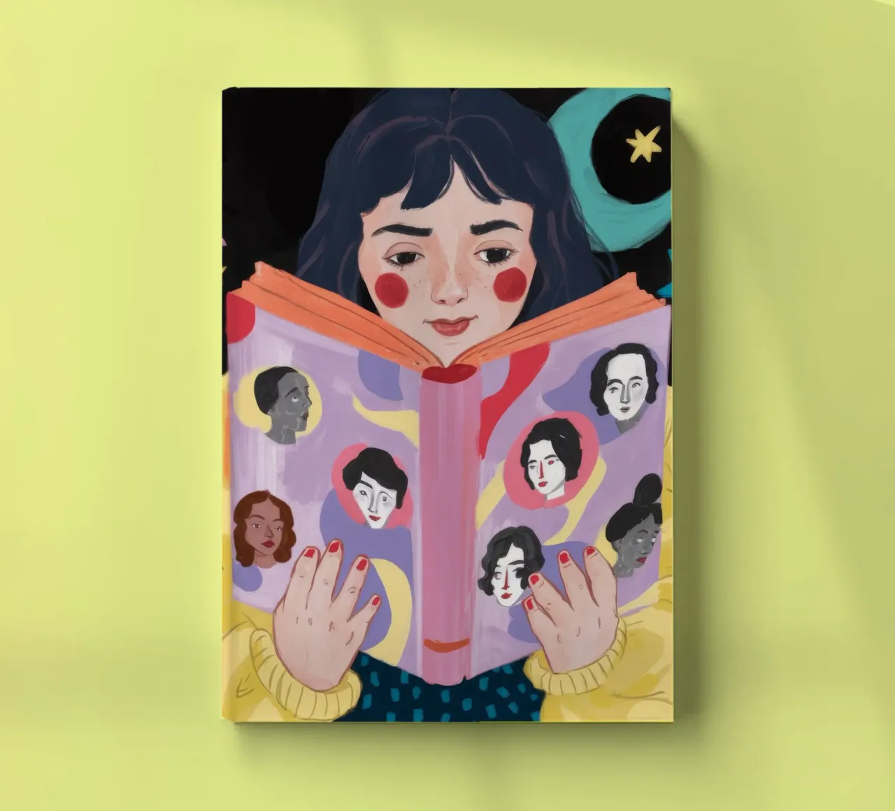 Galactic Story Dreamer notebook by Aether Brush