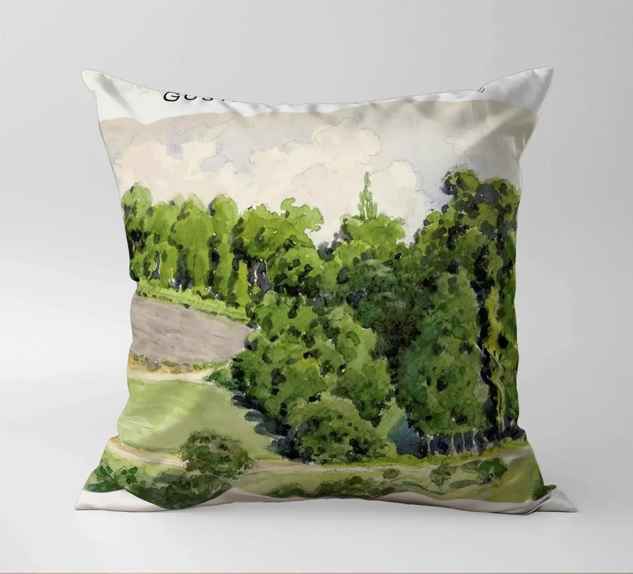 Caillebotte - Sketchbook cuscino da Vintage by JUNIQE