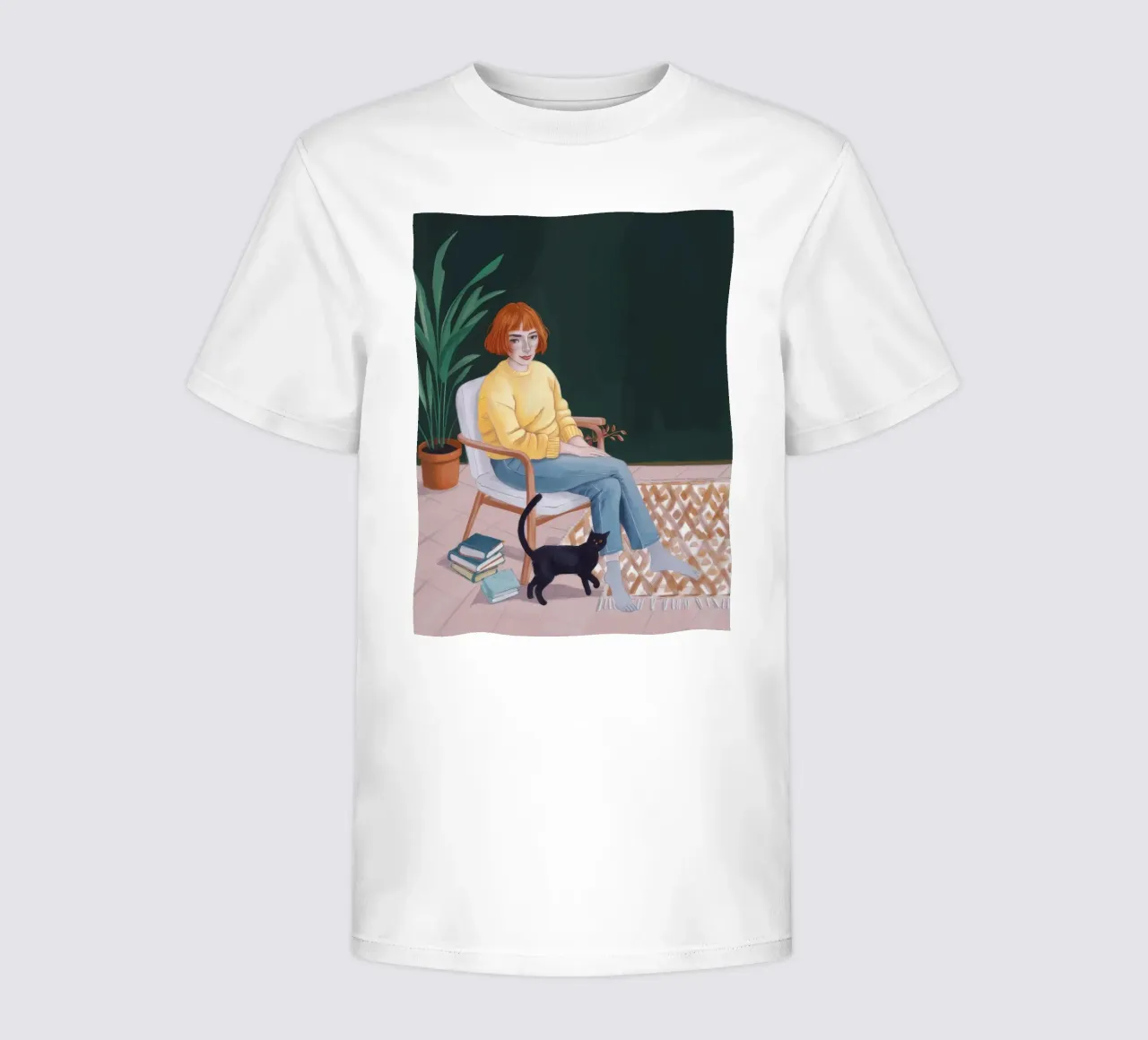 Rêverie familiale dorée t-shirt enfant de Aether Brush