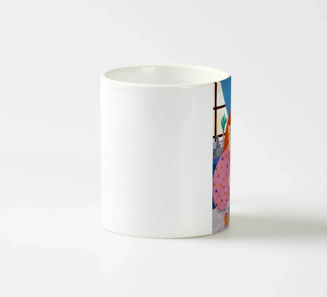 Rituale del cucito sereno tazza in ceramica da Aether Brush