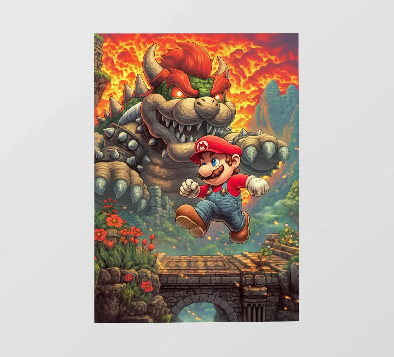 Super Mario photo wallpaper by Fleur de Lys