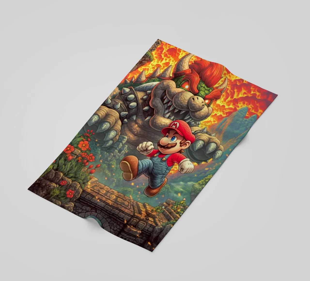 Super Mario telo mare da Fleur de Lys