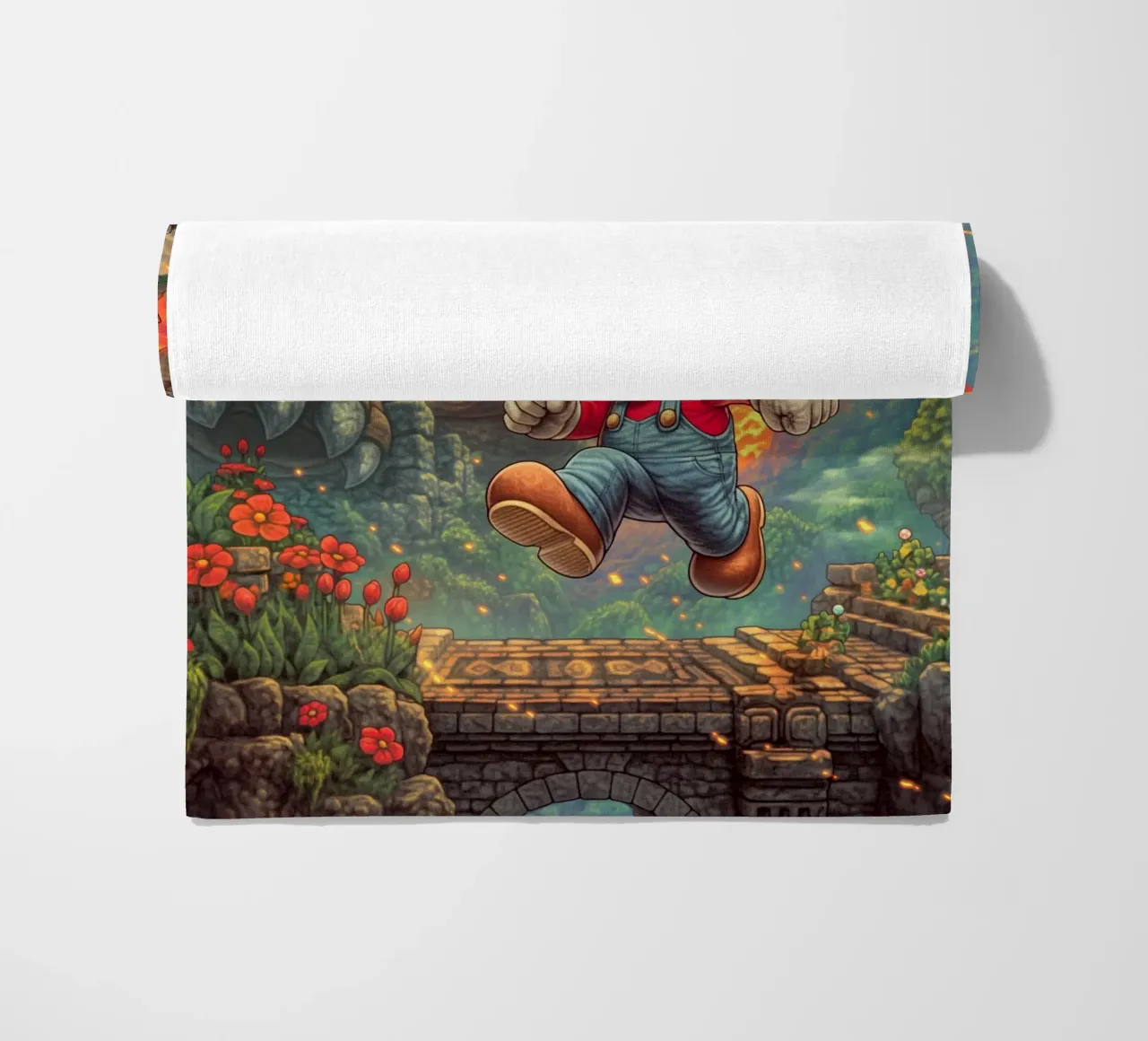 Super Mario telo mare da Fleur de Lys