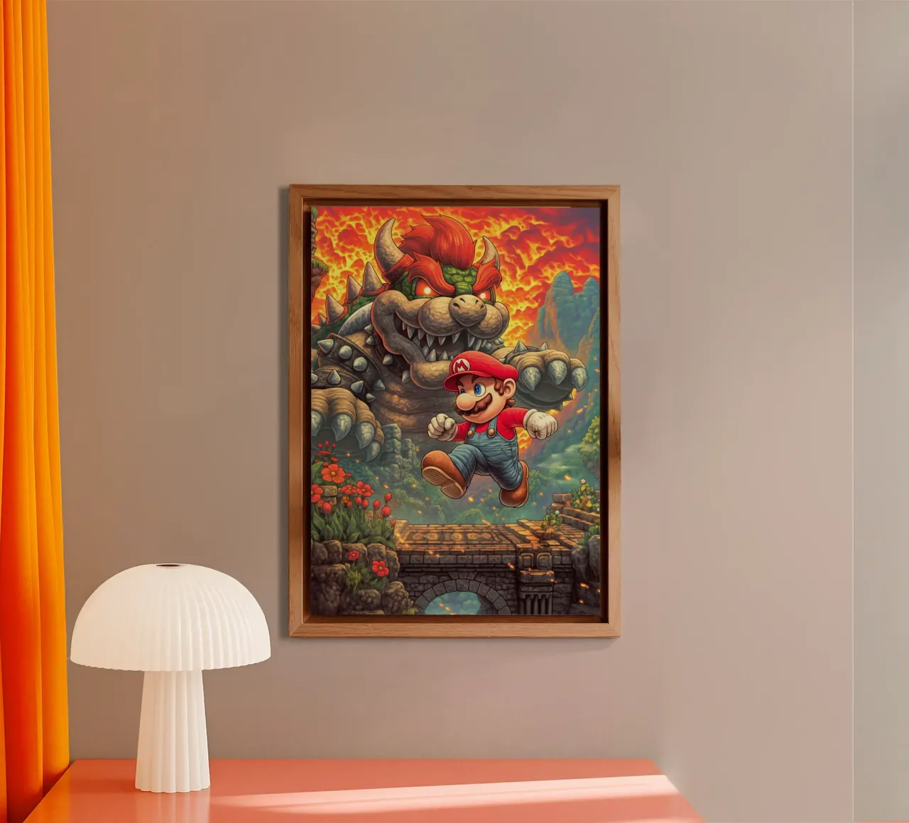 Super Mario forex plate by Fleur de Lys