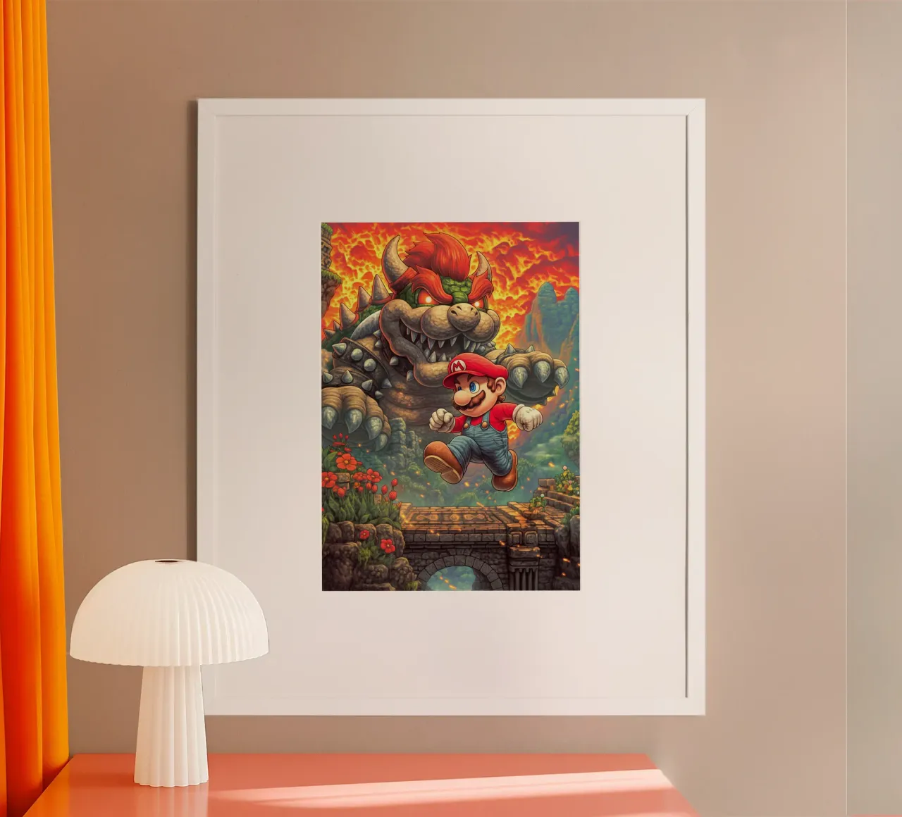 Super Mario poster by Fleur de Lys