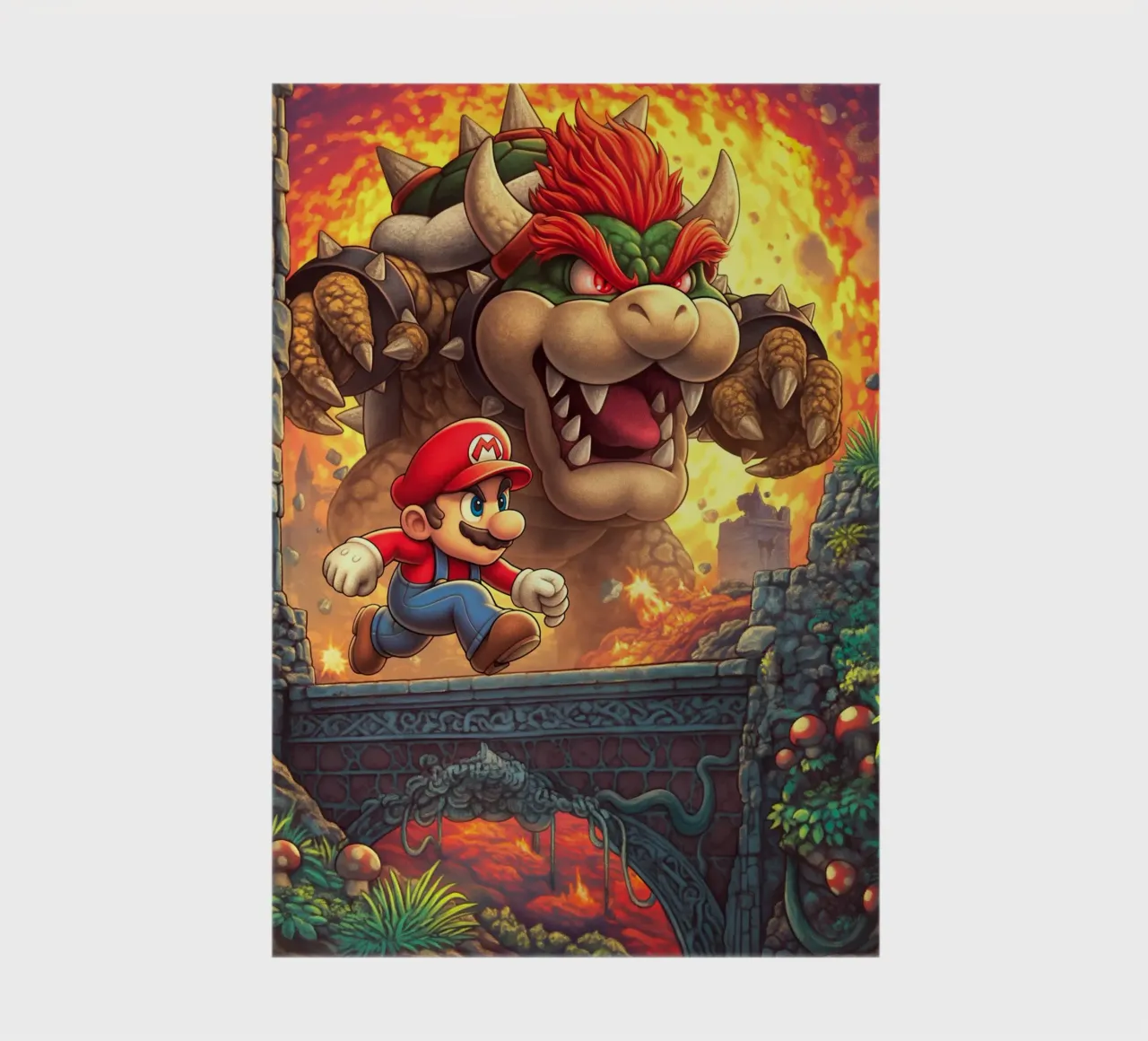 Super Mario notebook by Fleur de Lys