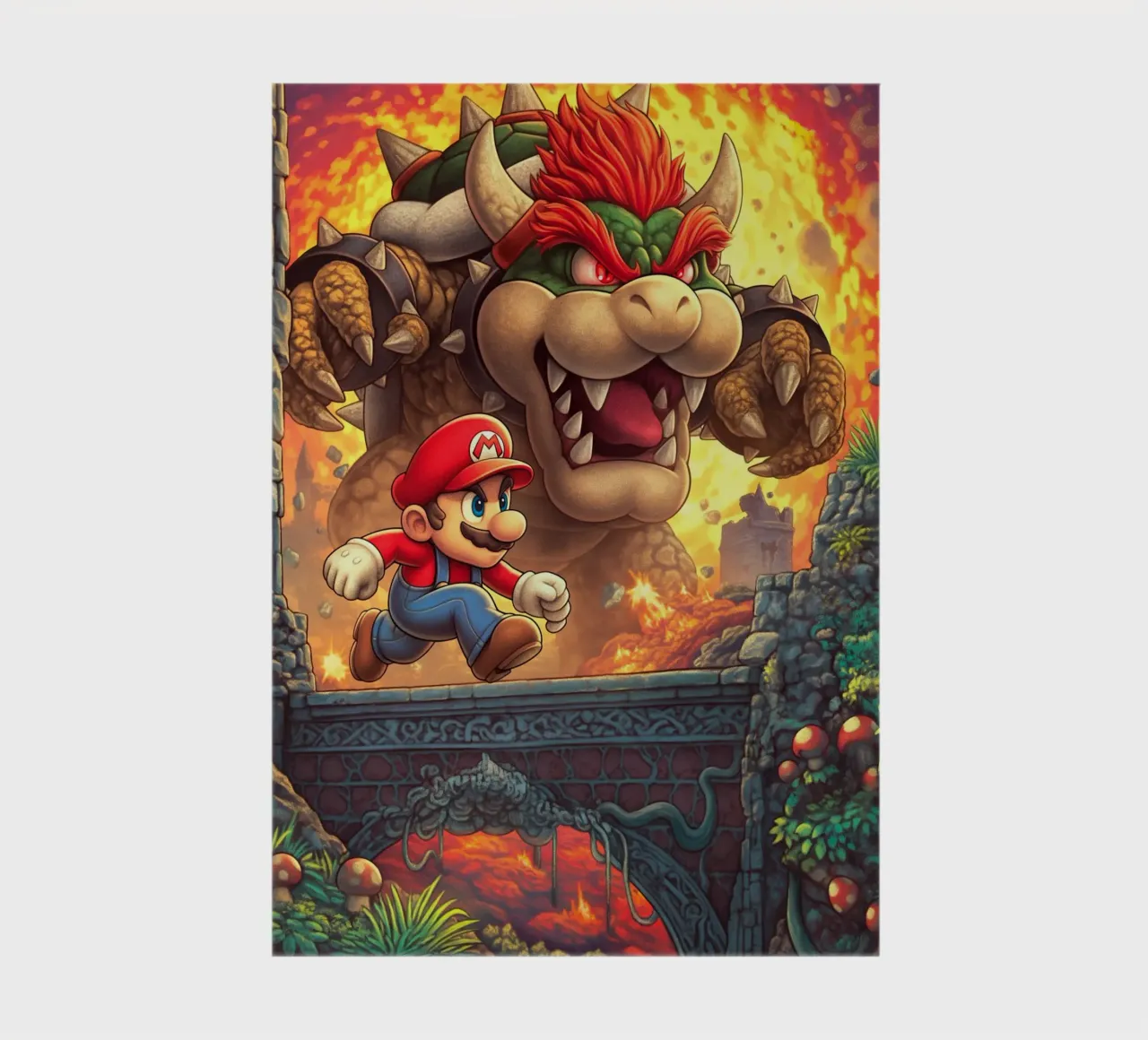 Super Mario notebook by Fleur de Lys