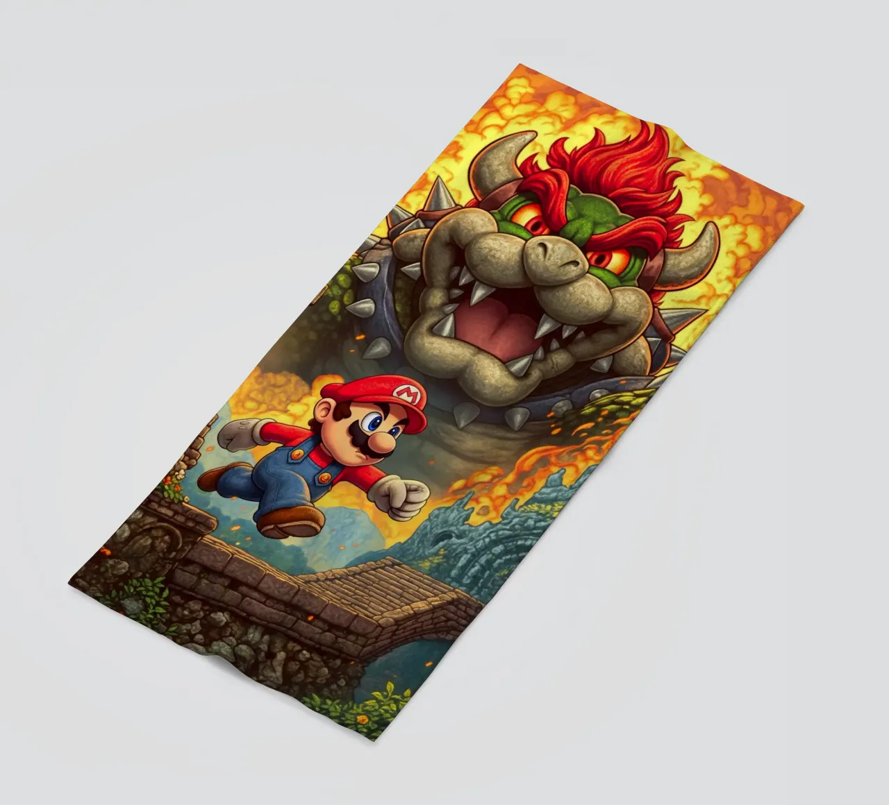 Super Mario telo mare da Fleur de Lys