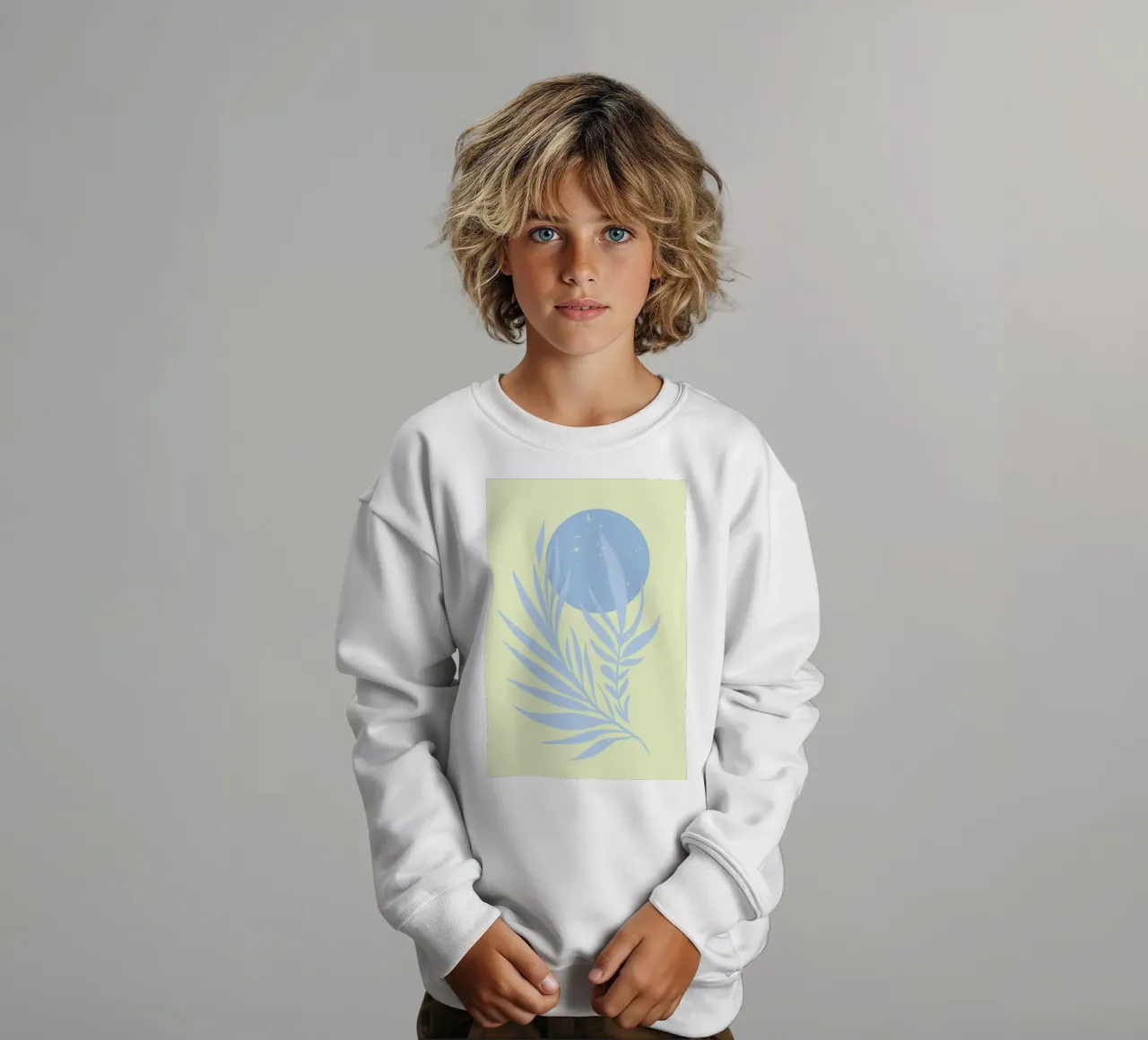 Pastel Field II felpa bambino da Pure