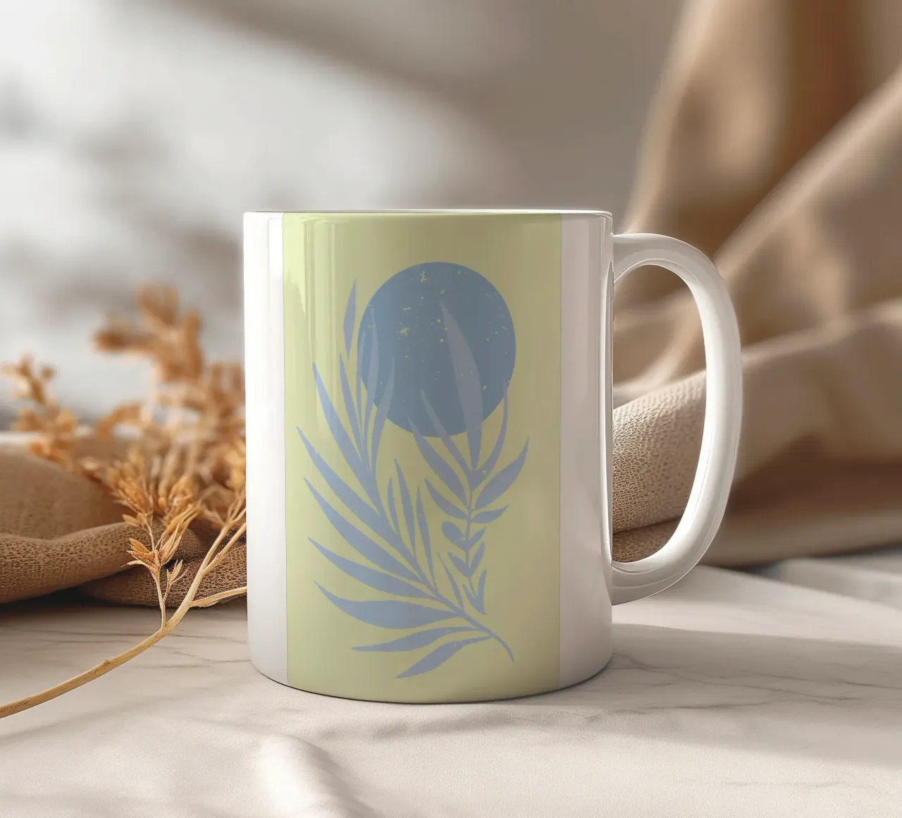 Pastel Field II tazza in ceramica da Pure