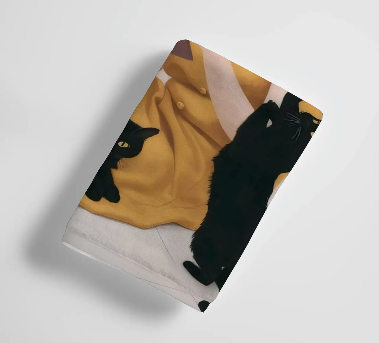 Infinite Bookish Solitude towel by Aether Brush