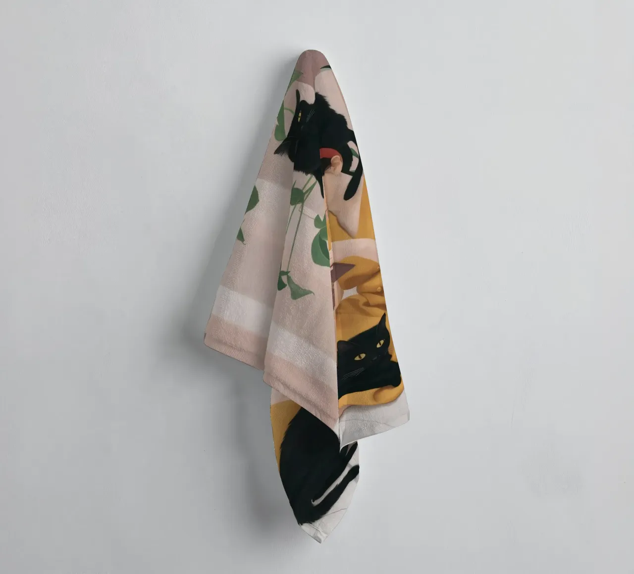 Infinite Bookish Solitude towel by Aether Brush