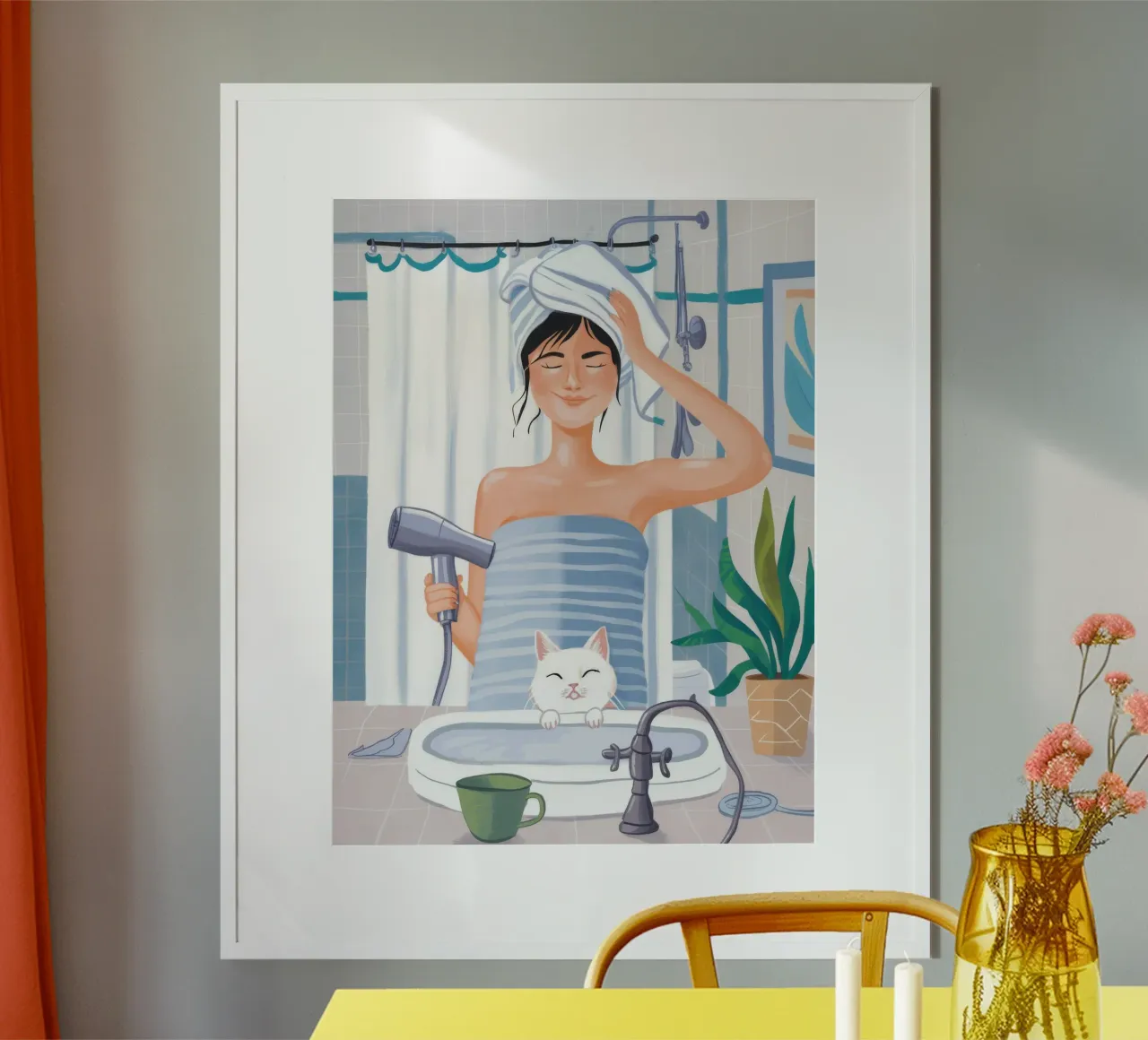 Divine Morning Ritual hahnemühle by Aether Brush