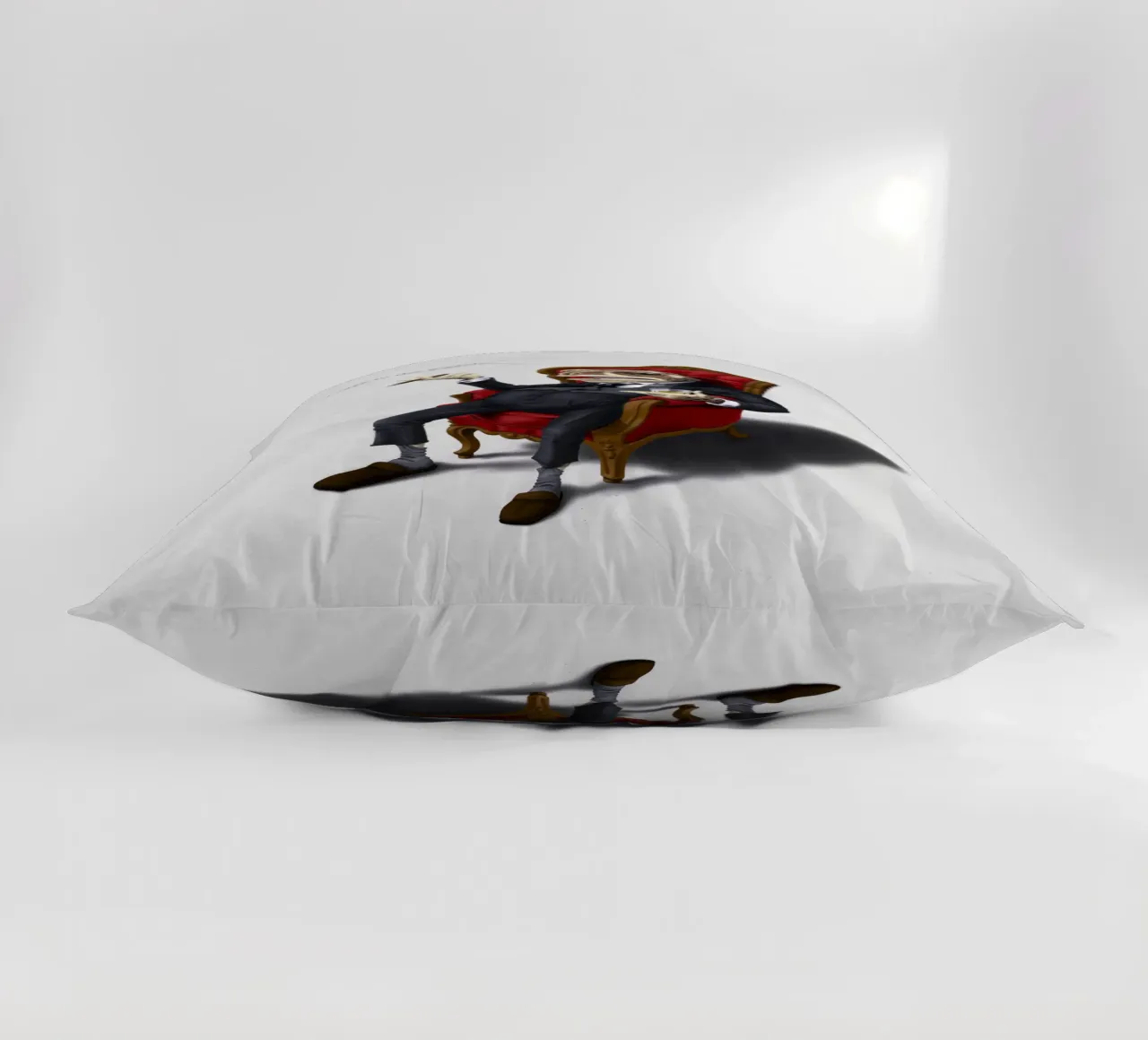 Fly in My Soup (Titled) cuscino da Rob Art | Illustration