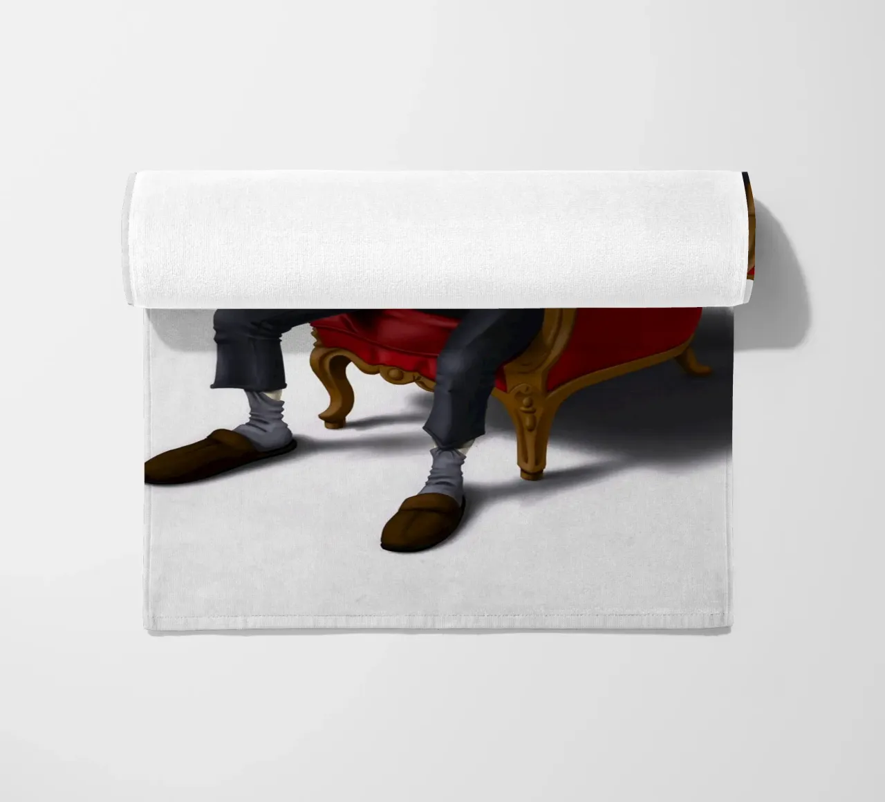 Fly in My Soup (Titled) telo mare da Rob Art | Illustration
