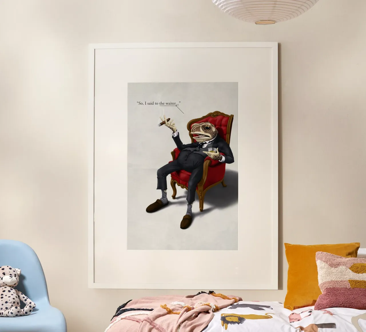 Fly in My Soup (Titled) carta hahnemühle da Rob Art | Illustration