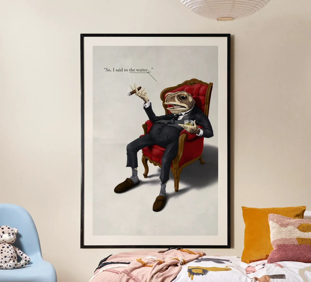 Fly in My Soup (Titled) carta hahnemühle da Rob Art | Illustration