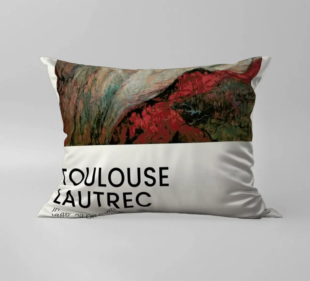 Toulouse-Lautrec - In Bed cuscino da Vintage by JUNIQE