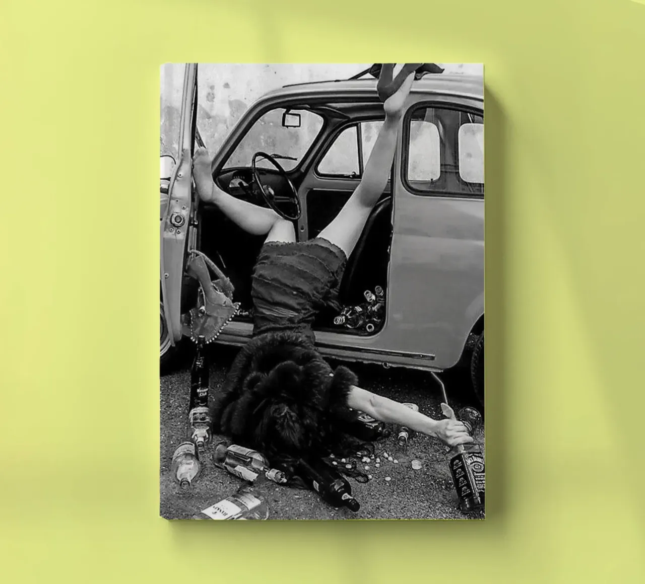 Aufprall auf dem Boden Notizbuch von christal shop