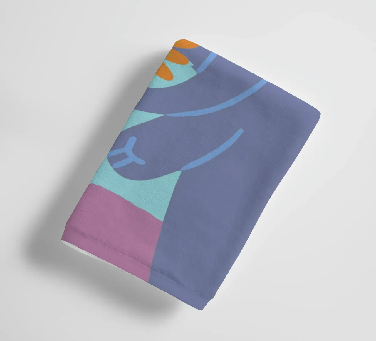 Pandas und Elefanten Handtuch von TRENDY POSTER SHOP