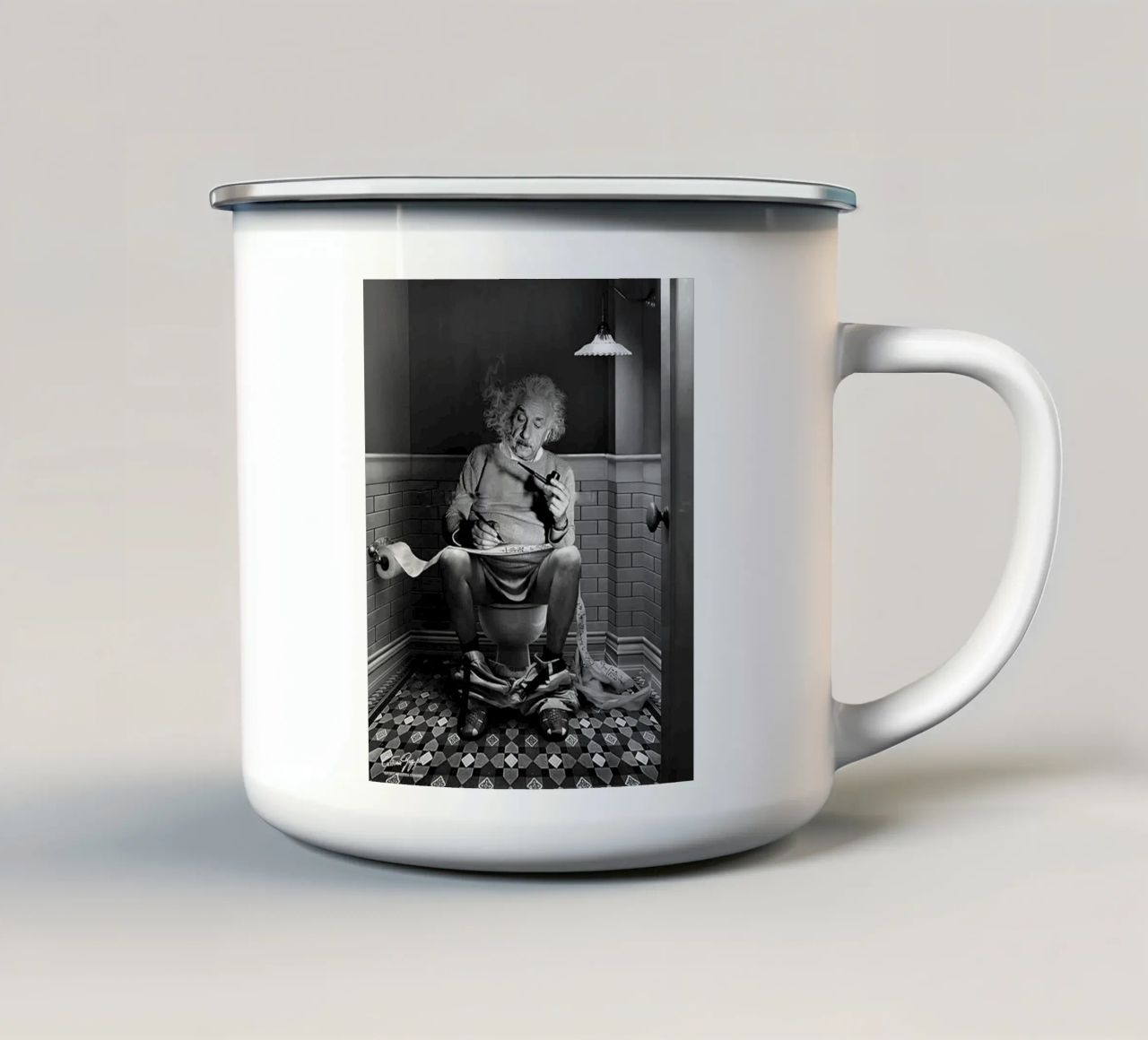 Albert sul water tazza in smalto da christal shop
