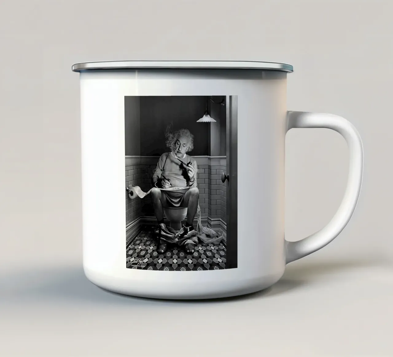 Albert sul water tazza in smalto da christal shop