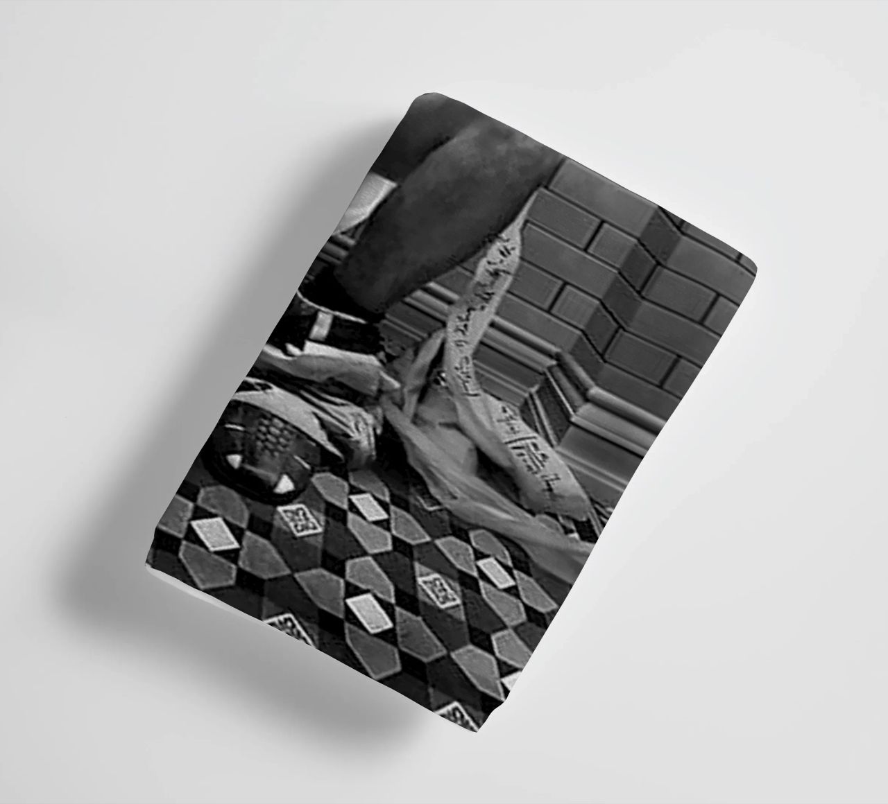 Albert On Toilet towel by christal shop
