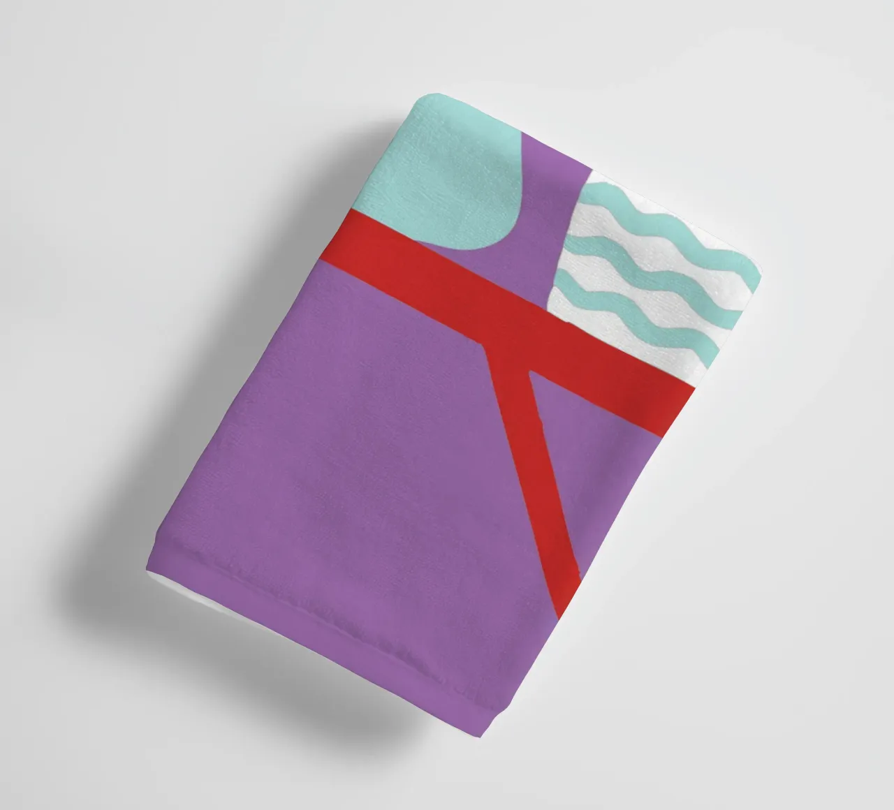 Cactus Vase towel by TRENDY POSTER SHOP