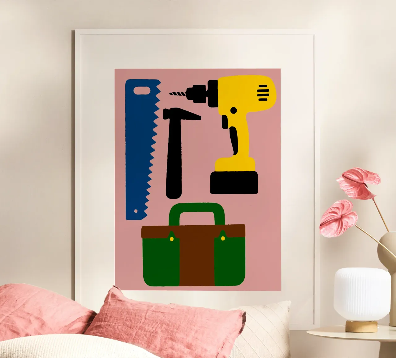 Trapano a percussione Sega poster da TRENDY POSTER SHOP
