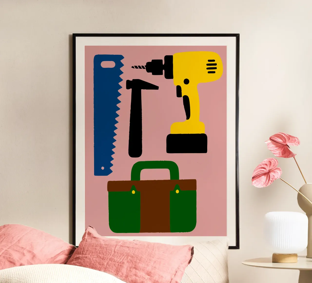 Trapano a percussione Sega poster da TRENDY POSTER SHOP