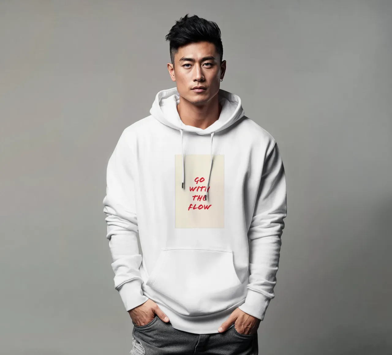 Go With The Flow felpa con cappuccio da Ayleen