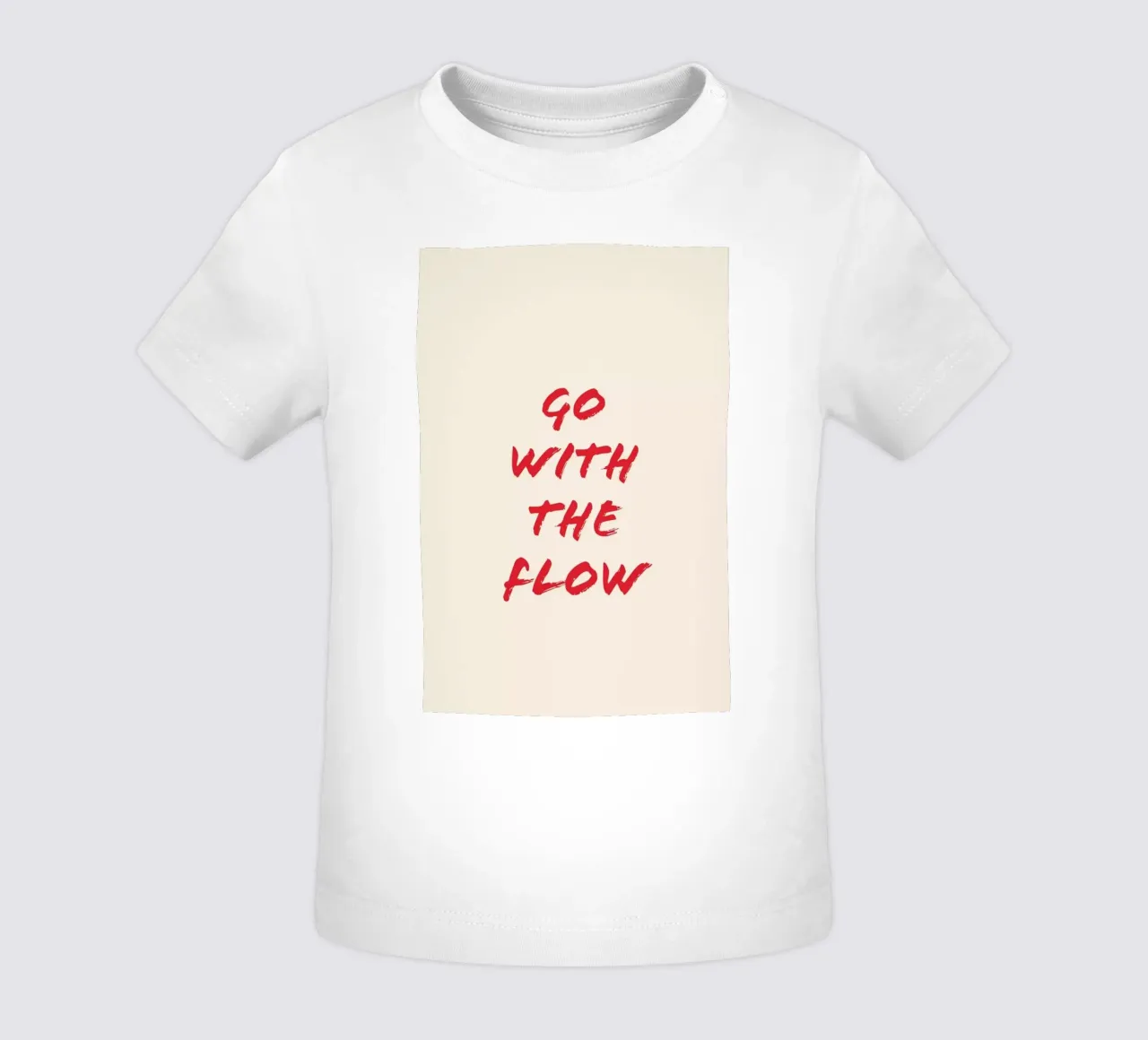 Go With The Flow Baby T-Shirt von Ayleen