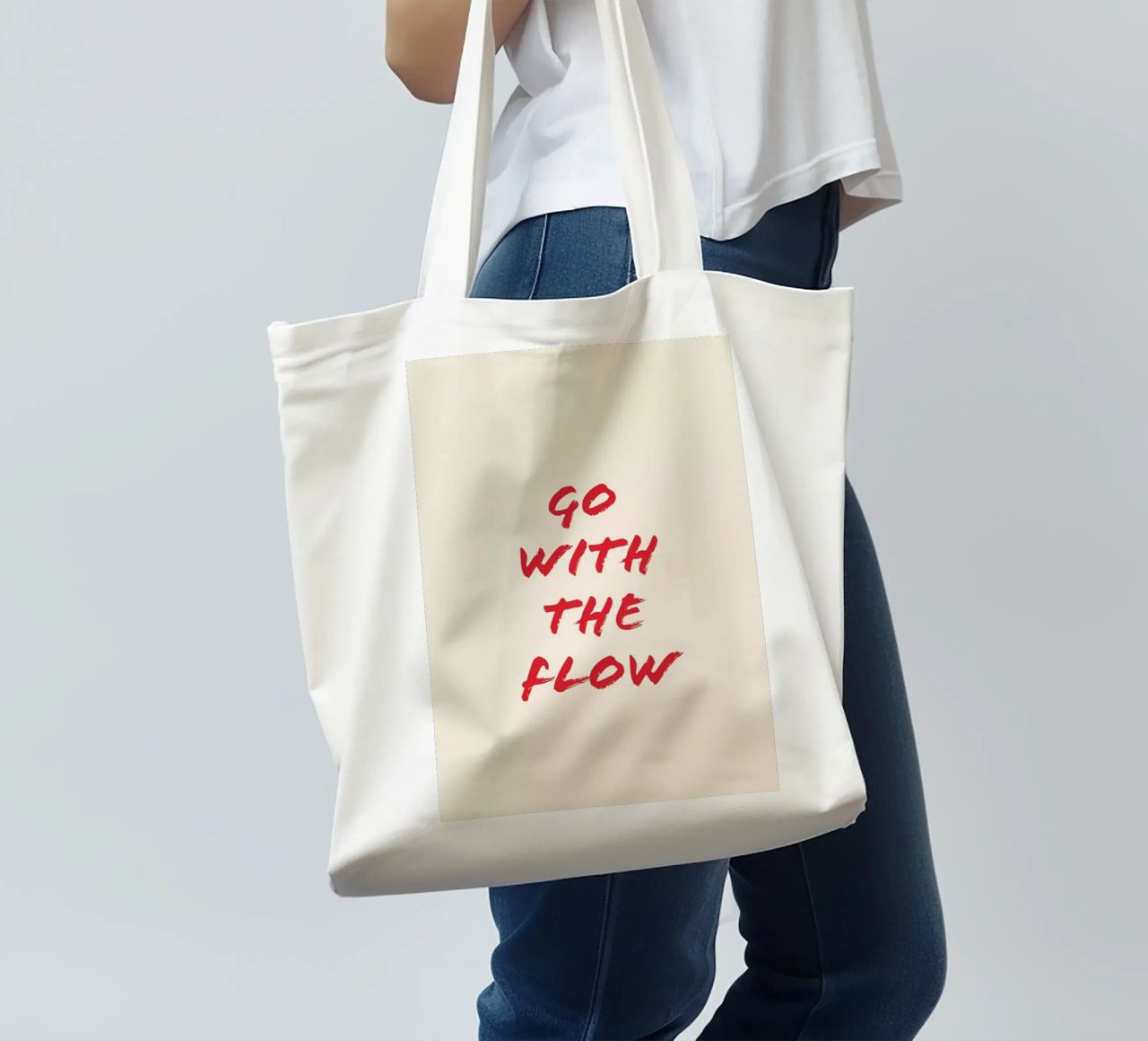 Go With The Flow borsa in juta da Ayleen