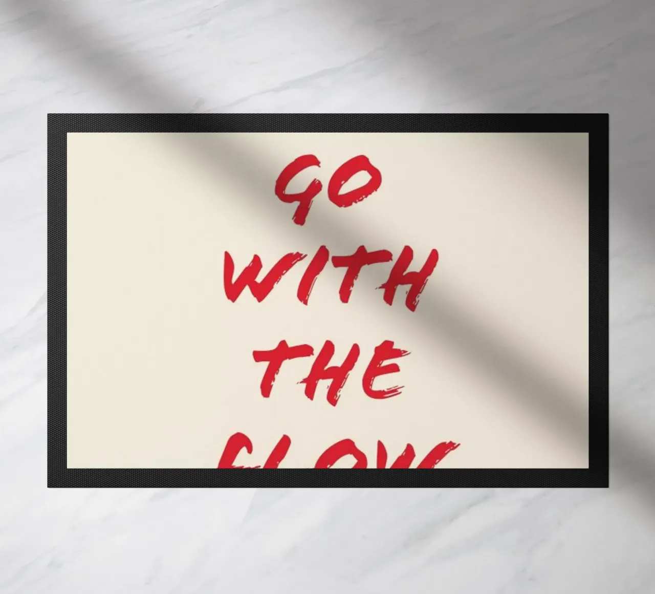 Go With The Flow deurmat van Ayleen