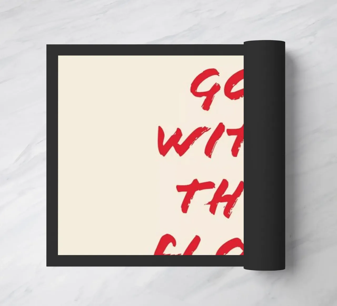 Go With The Flow deurmat van Ayleen