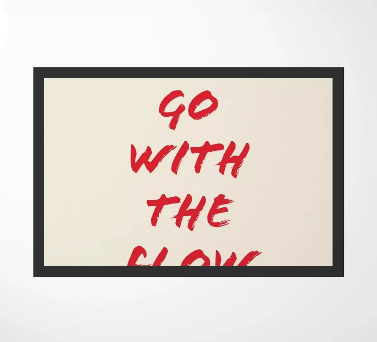 Go With The Flow deurmat van Ayleen