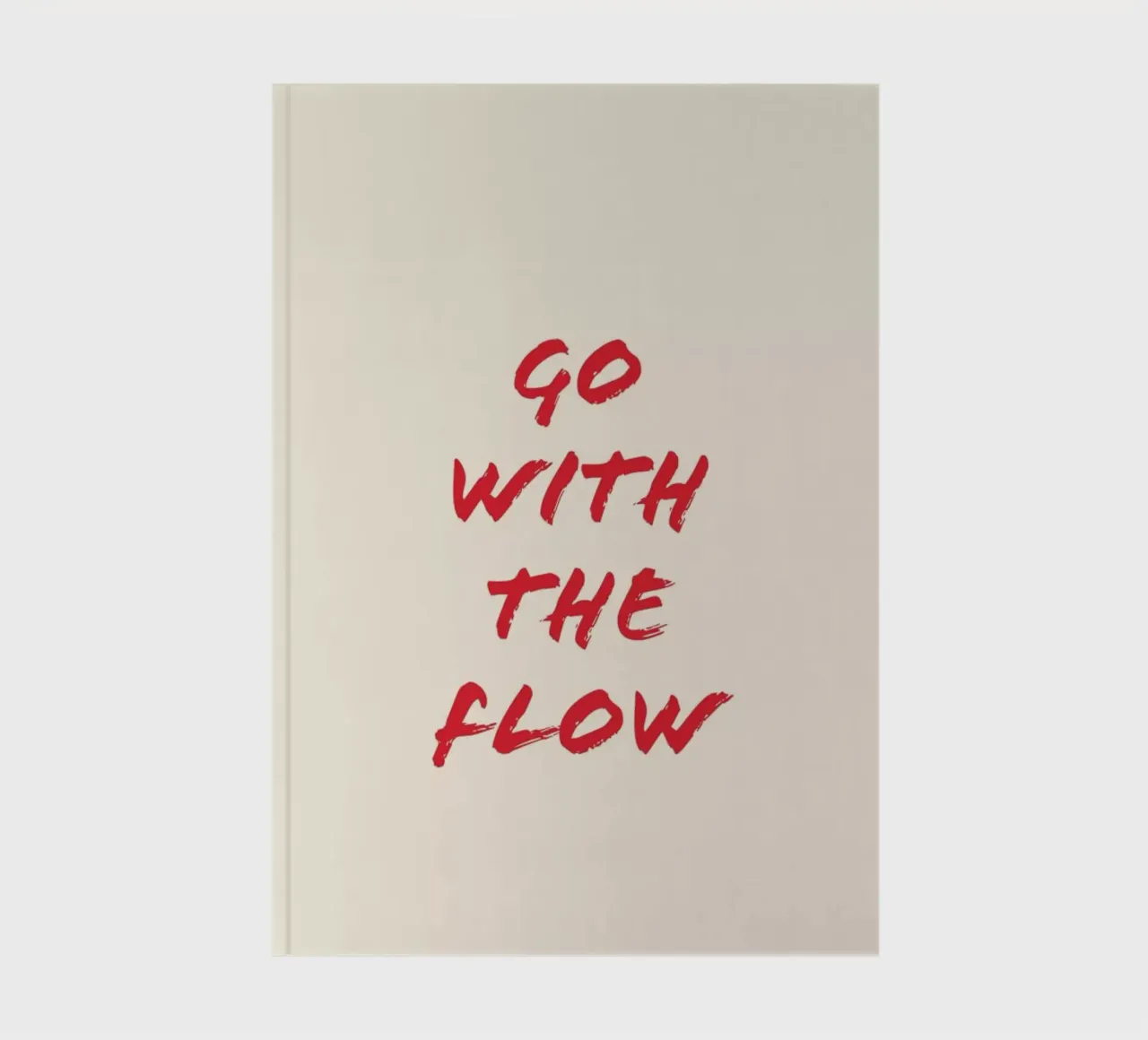 Go With The Flow carnet de notes de Ayleen
