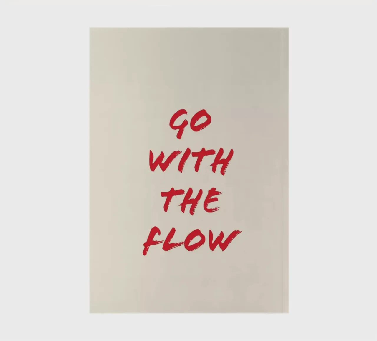 Go With The Flow notebook by Ayleen